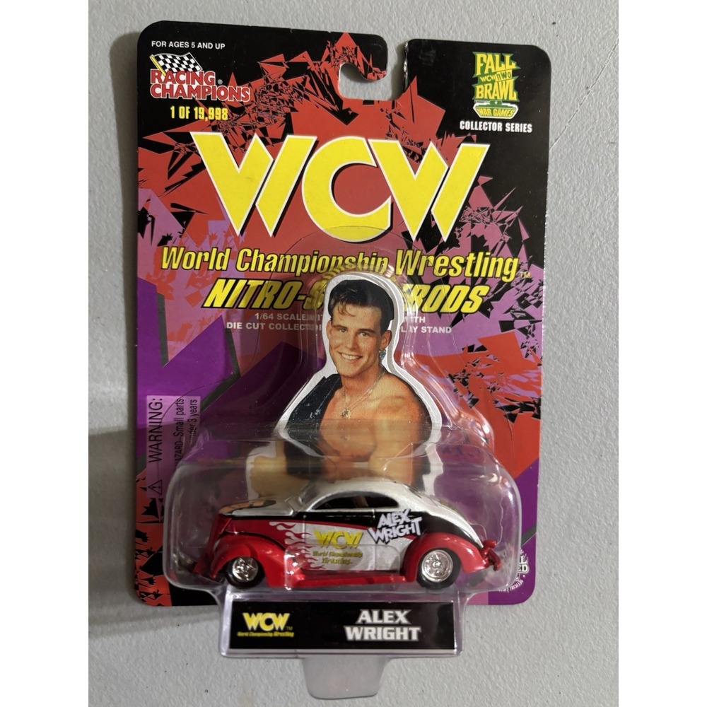 Racing Champions WCW Nitro Wrestling‎ Alex Wright Die Cast New
